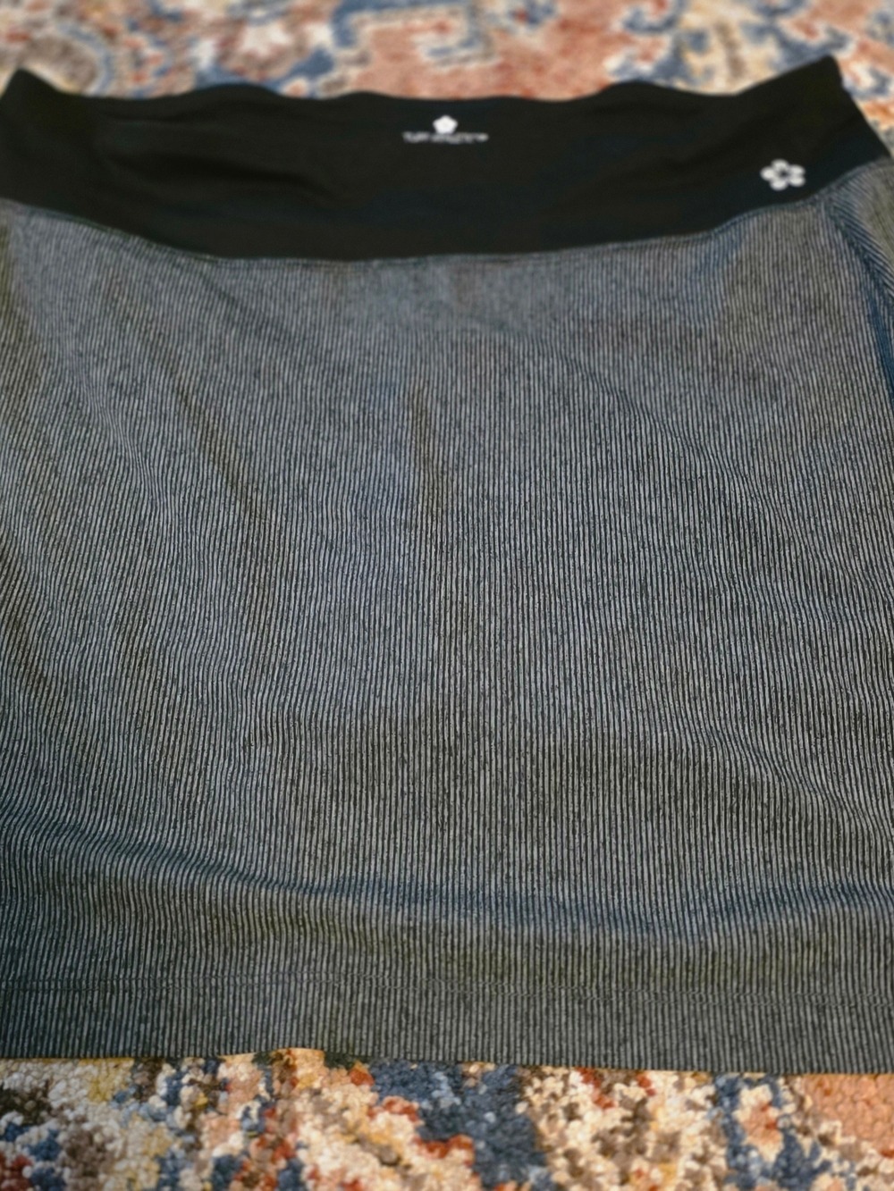 4/$25 Deal! Tuff Athletics Black And Grey Skort